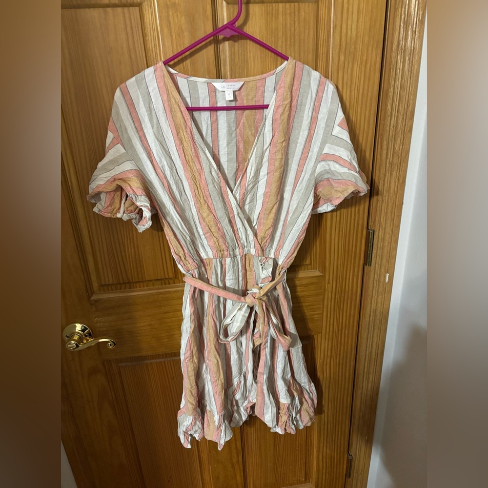 LC Lauren Conrad Linen Dress